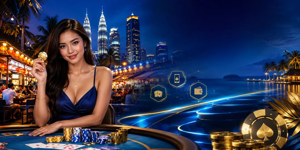 Aktiviti permainan dalam talian gaya Melayu di Kuala Lumpur dengan fokus pada pembayaran digital
