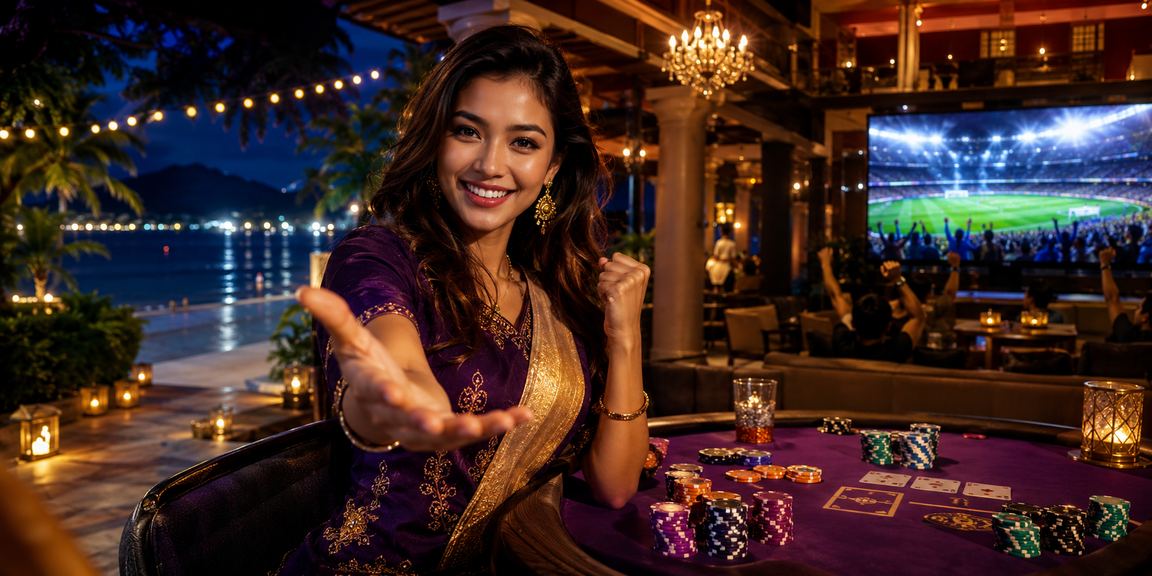 Pengguna menikmati permainan poker dalam talian bergaya Melayu di Langkawi melalui platform fc24